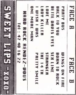 Sweet Lips : Xoxo Advance Tape